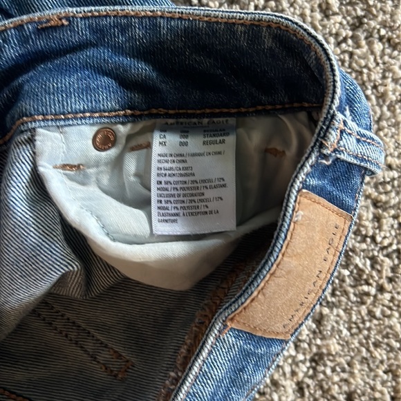 American Eagle mom jeans size 000 - Picture 4 of 5
